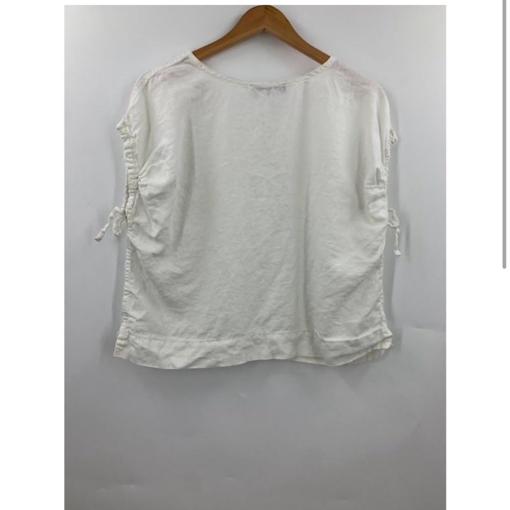 Everlane 100% linen drawstring top - Picture 2 of 11